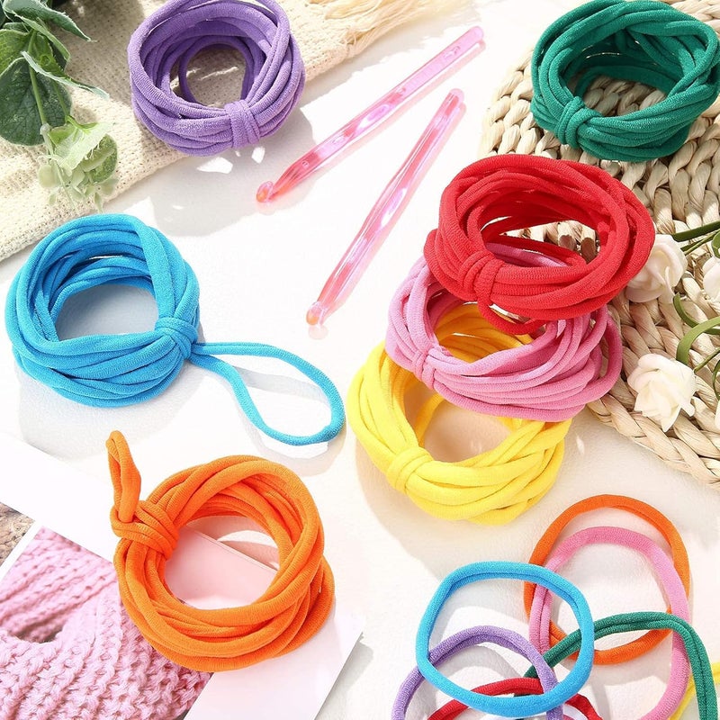 Allazone 394PCS Loom Potholder Loops Weaving Craft Loom Kit, 12 Colors Potholder Loops with Crochet Hook for DIY Crafts Supplies - Image 5